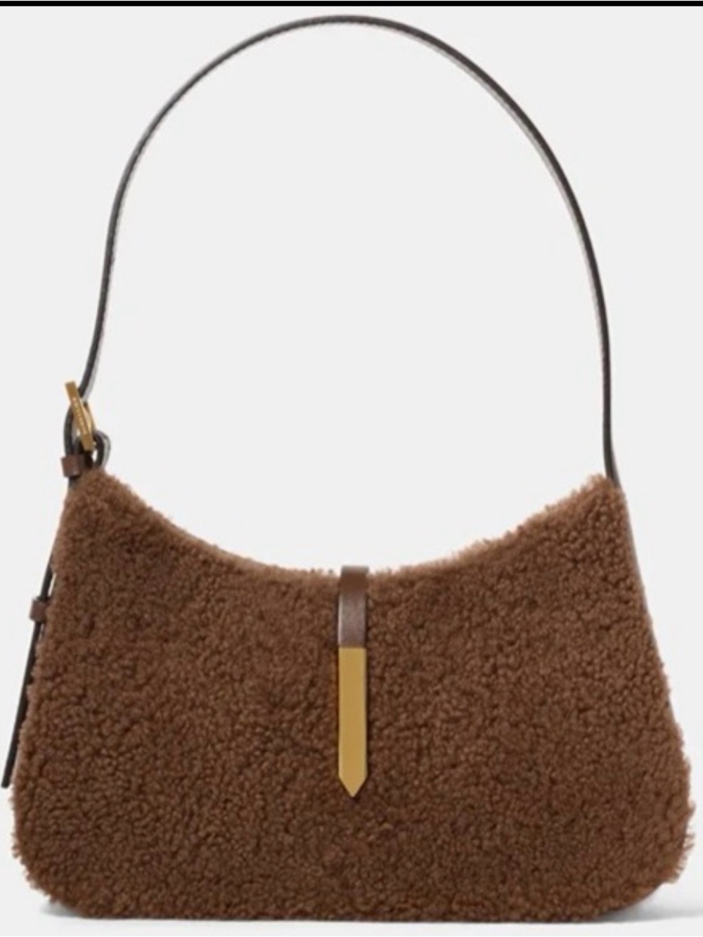 DeMellier Tokoyo Shearling Shoulder Bag